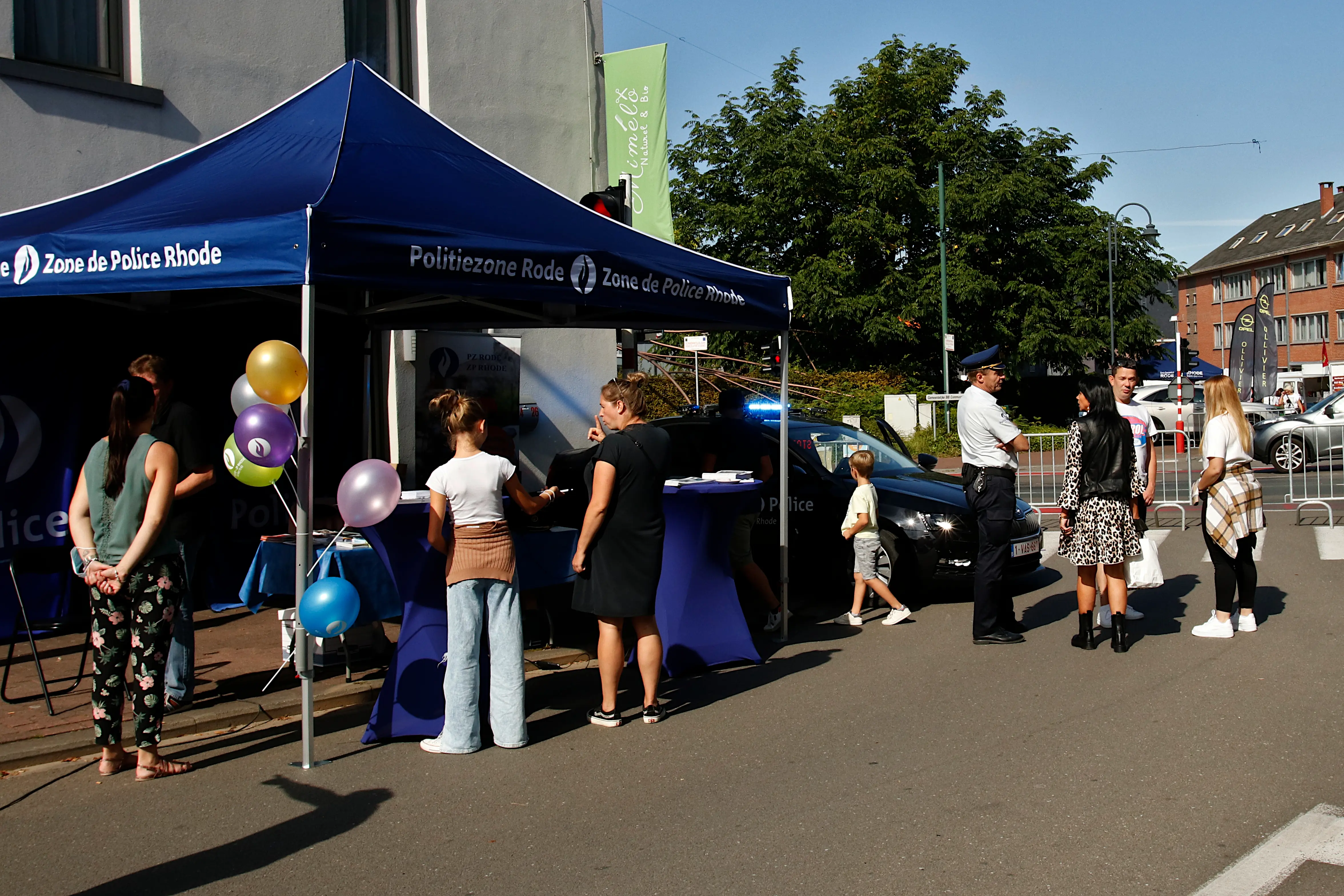 de Politie voor de veiligheid